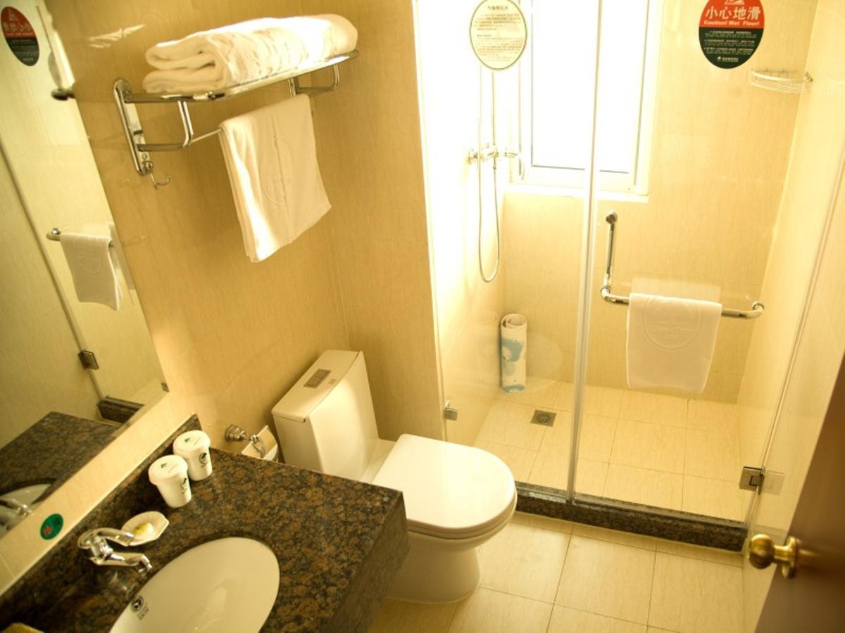Greentree Inn Shandong Jining Jiaxiang County Jianshe מראה חיצוני תמונה